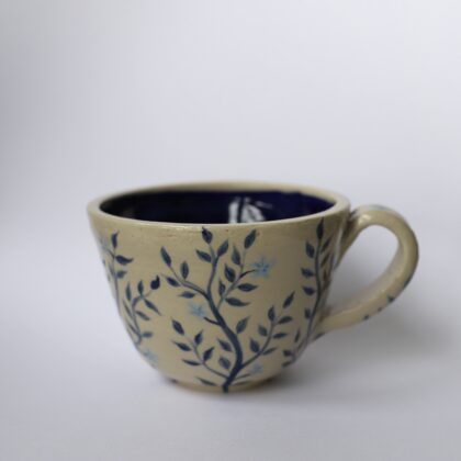 Large Floral Mug