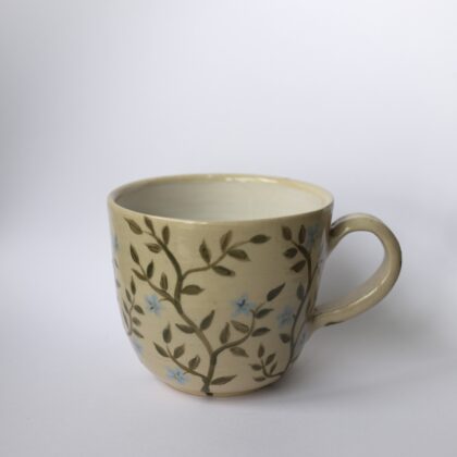 Large Floral Mug