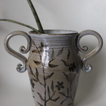 Large Floral Vase