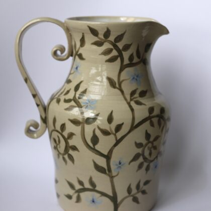 Large Floral Jug